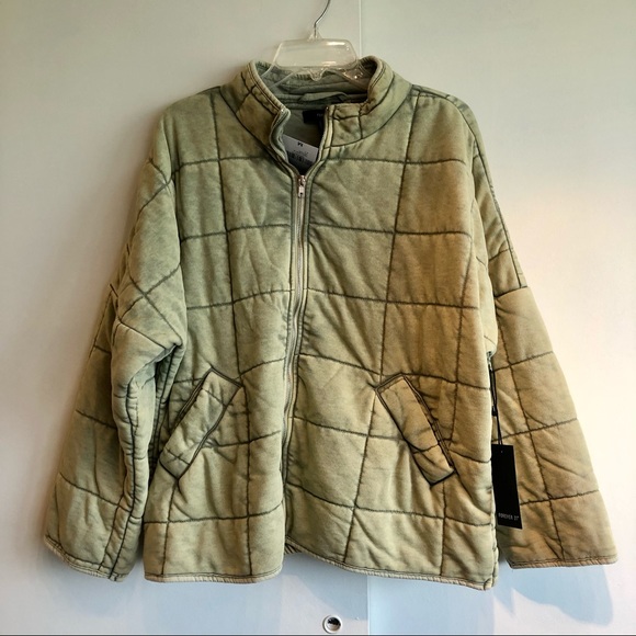 Forever 21 Jackets & Blazers - 🆕 [F21] Quilted Zip Up Oversized Jacket